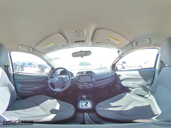 2019 Mitsubishi Mirage ES with VIN ML32A3HJ6KH011211, listed as a Copart auction lot 48969835 with 0 mi miles and Salvage Title. Bid and sale history available at carsss.com. Image 14.