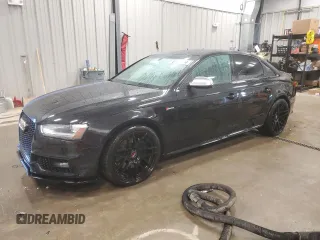 2015 Audi S4 Premium Plus with VIN WAUBGAFL0FA068231, listed as a Copart auction lot 84543174 with 101,430 mi miles and Clean Title. Bid and sale history available at carsss.com. Image 1.