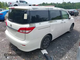 2014 Nissan Quest S with VIN JN8AE2KP5E9103563, listed as a IAAI auction lot 42223702 with 93,373 mi miles and . Bid and sale history available at DreamBid. Image 4.