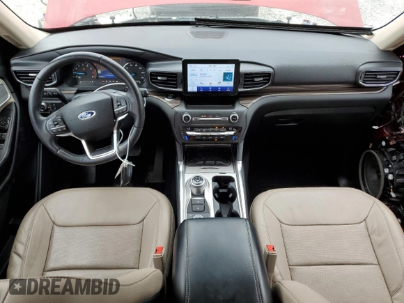 2020 Ford Explorer Limited with VIN 1FMSK8FH5LGA24543, listed as a Copart auction lot 59486855 with 47,530 mi miles and Salvage title. Bid and sale history available at DreamBid. Image 8.