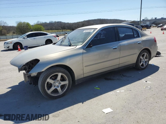 2004 Infiniti G35 w/Leather with VIN JNKCV51E64M604056, listed as a Copart auction lot 50232365 with Not Provided miles and Clean Title. Bid and sale history available at DreamBid. Image 1.