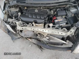 2010 Nissan Versa 1.8 S with VIN 3N1BC1AP3AL466837, listed as a Copart auction lot 81192114 with 64,633 mi miles and Salvage Title. Bid and sale history available at carsss.com. Image 11.