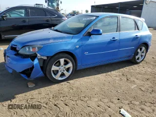 2006 Mazda 3 S Grand Touring with VIN JM1BK343861434940, listed as a Copart auction lot 63624024 with 56,737 mi miles and Salvage Title. Bid and sale history available at DreamBid. Image 1.