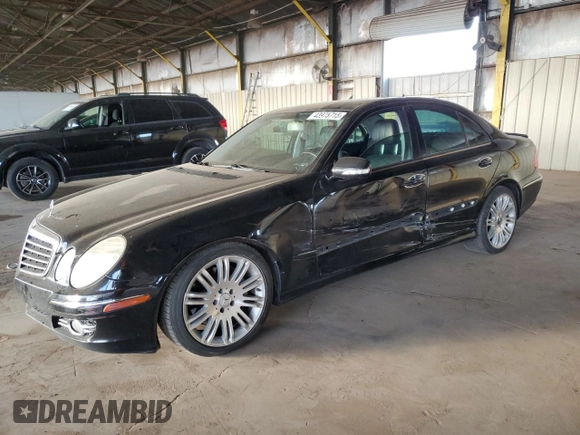 2007 Mercedes-Benz E-Class Sport 5.5L with VIN WDBUF72X47A985571, listed as a Copart auction lot 43975715 with 159,311 mi miles and Salvage Title. Bid and sale history available at carsss.com. Image 1.