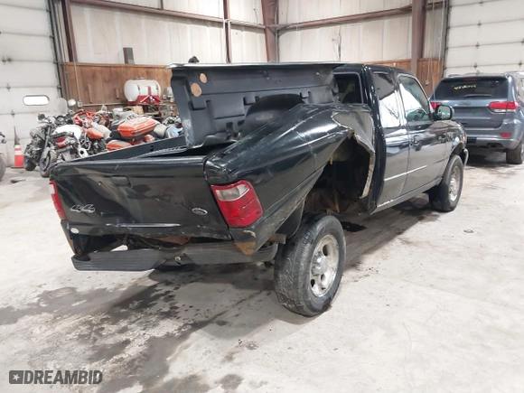 2003 Ford Ranger XL Fleet with VIN 1FTZR45E03PB80360, listed as a IAAI auction lot 41856380 with 193,523 mi miles. Bid and sale history available at carsss.com. Image 4.