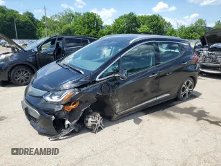 2017 Chevrolet Bolt EV Premier with VIN 1G1FX6S03H4152387, listed as a Copart auction lot 62665555 with 59,747 mi miles and Clean title. Bid and sale history available at DreamBid. Image 1.