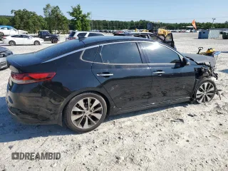 2018 Kia Optima LX with VIN 5XXGT4L33JG251971, listed as a Copart auction lot 58152875 with 84,434 mi miles and Salvage title. Bid and sale history available at DreamBid. Image 3.