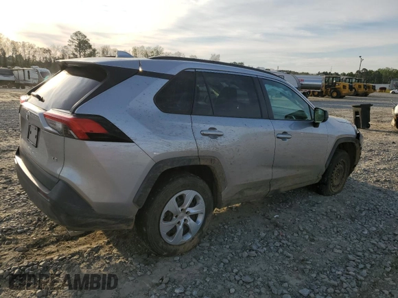 2020 Toyota RAV4 LE with VIN 2T3H1RFV6LC049907, listed as a Copart auction lot 50608605 with 45,296 mi miles and Salvage Title. Bid and sale history available at carsss.com. Image 3.