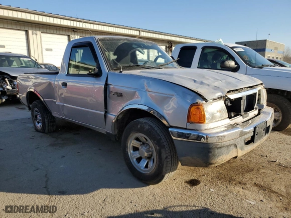 2005 Ford Ranger XL with VIN 1FTYR10D55PA27128, listed as a Copart auction lot 48312205 with 78,061 mi miles and Salvage Title. Bid and sale history available at carsss.com. Image 4.