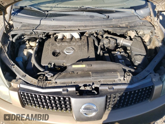 2004 Nissan Quest SE with VIN 5N1BV28U24N317733, listed as a Copart auction lot 78168184 with 0 mi miles and Salvage Title. Bid and sale history available at carsss.com. Image 12.