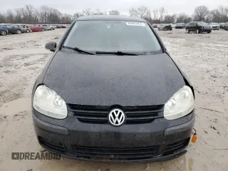 2009 Volkswagen Rabbit S with VIN WVWAB71K19W110539, listed as a Copart auction lot 85843454 with 0 mi miles and Salvage Title. Bid and sale history available at carsss.com. Image 5.