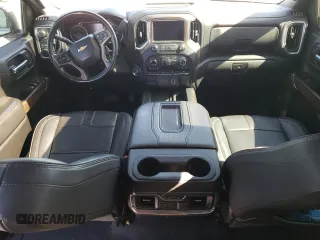 2019 Chevrolet Silverado 1500 High Country with VIN 1GCUYHEL9KZ239315, listed as a Copart auction lot 45550645 with 50,949 mi miles and Salvage Title. Bid and sale history available at carsss.com. Image 8.