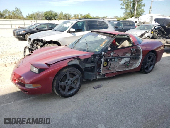 1999 Chevrolet Corvette with VIN 1G1YY22GXX5129127, listed as a Copart auction lot 69924104 with 60,905 mi miles and Salvage Title. Bid and sale history available at carsss.com. Image 1.