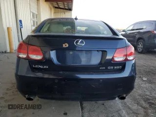 2008 Lexus GS 350 with VIN JTHCE96S080018200, listed as a Copart auction lot 44603035 with 186,926 mi miles and Salvage Title. Bid and sale history available at DreamBid. Image 6.