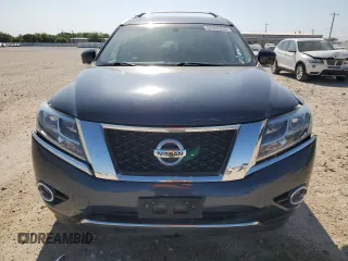 2015 Nissan Pathfinder S with VIN 5N1AR2MNXFC614018, listed as a Copart auction lot 52442435 with 109,943 mi miles and Salvage title. Bid and sale history available at DreamBid. Image 5.
