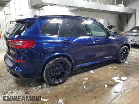 2020 BMW X5 M50i with VIN 5UXJU4C05LL227875, listed as a Copart auction lot 43477225 with 103,526 mi miles and Clean Title. Bid and sale history available at DreamBid. Image 3.