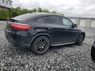 2019 Mercedes-Benz GLE 43 AMG with VIN 4JGED6EB5KA137564, listed as a Copart auction lot 57213595 with 104,144 mi miles and Salvage title. Bid and sale history available at DreamBid. Image 3.