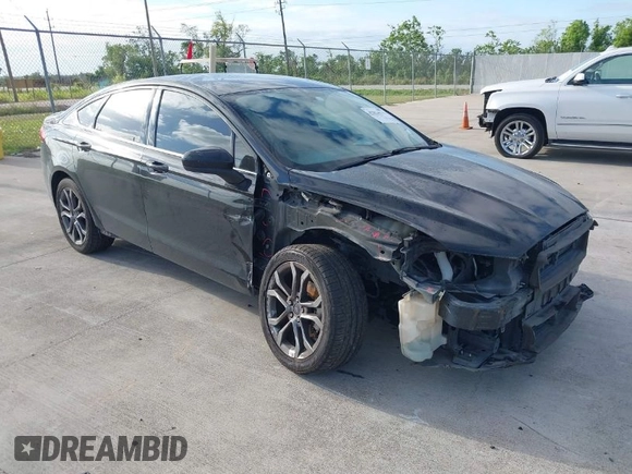 2017 Ford Fusion S with VIN 3FA6P0G75HR353909, listed as a IAAI auction lot 42024272 with 151,383 mi miles. Bid and sale history available at carsss.com. Image 1.