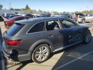 2021 Audi A4 allroad Premium Plus with VIN WA18AAF45MA035983, listed as a Copart auction lot 75879524 with 34,655 mi miles and Salvage Title. Bid and sale history available at carsss.com. Image 3.