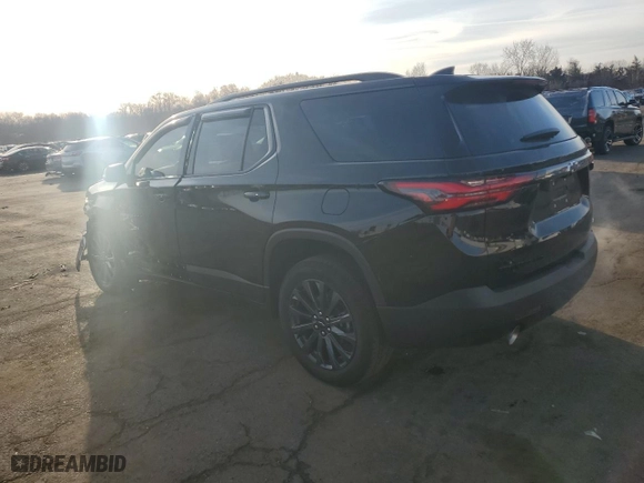 2023 Chevrolet Traverse RS with VIN 1GNEVJKWXPJ251022, listed as a Copart auction lot 48286835 with 34,200 mi miles and Salvage Title. Bid and sale history available at carsss.com. Image 2.