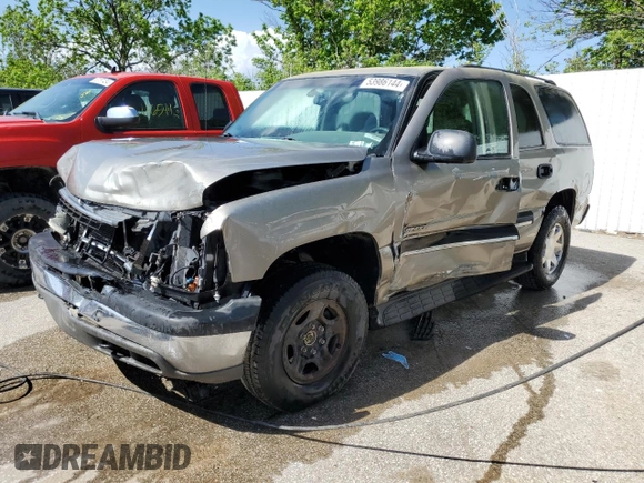 2003 Chevrolet Tahoe LT z VIN 1GNEK13Z33J258485, wystawiony jako Copart lot #53986144 z przebiegiem 186 447 mil mil oraz Szkoda całkowita • Salvage title. Historia ofert i sprzedaży dostępna na DreamBid. Obrazek 1.
