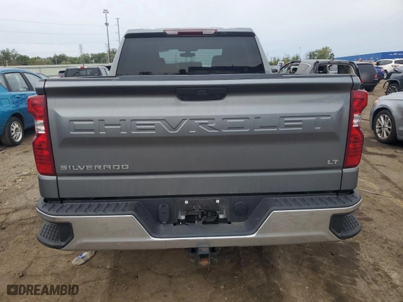 2022 Chevrolet Silverado 1500 LTD LT with VIN 3GCPYJEK9NG111639, listed as a Copart auction lot 72830794 with 31,168 mi miles and Salvage Title. Bid and sale history available at carsss.com. Image 6.