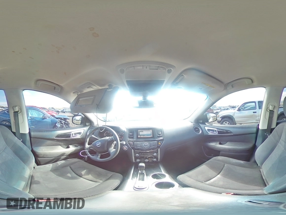 2015 Nissan Pathfinder SV with VIN 5N1AR2MM2FC706716, listed as a Copart auction lot 54173455 with 178,725 mi miles and Salvage title. Bid and sale history available at DreamBid. Image 15.
