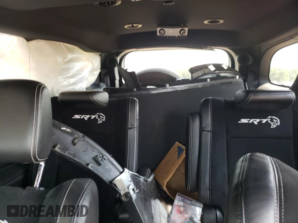 2021 Dodge Durango SRT Hellcat with VIN 1C4SDJH93MC815271, listed as a Copart auction lot 59269825 with 49,661 mi miles and Salvage title. Bid and sale history available at DreamBid. Image 10.