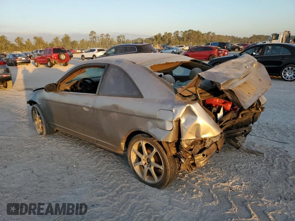 2003 Honda Civic LX with VIN 1HGEM21513L009200, listed as a Copart auction lot 77019464 with Not Provided miles and Salvage Title. Bid and sale history available at DreamBid. Image 2.