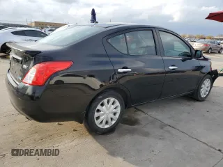 2012 Nissan Versa SV with VIN 3N1CN7AP2CL850046, listed as a Copart auction lot 85143004 with 135,226 mi miles and Salvage Title. Bid and sale history available at carsss.com. Image 3.