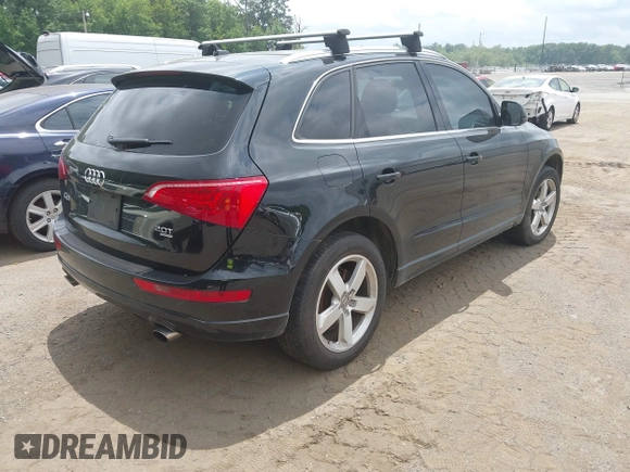 2011 Audi Q5 Premium Plus with VIN WA1LFAFP9BA065393, listed as a IAAI auction lot 42721557 with 242,816 mi miles and . Bid and sale history available at DreamBid. Image 4.