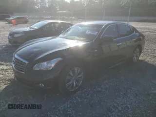 2013 Infiniti M37 with VIN JN1BY1AP7DM514562, listed as a Copart auction lot 82573534 with 135,852 mi miles and Non Repairable. Bid and sale history available at carsss.com. Image 1.