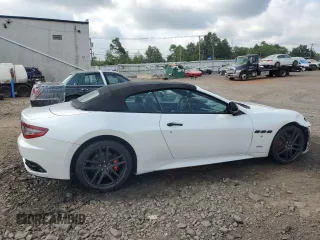 2015 Maserati GranTurismo Convertible Sport with VIN ZAM45VMA7F0129599, listed as a Copart auction lot 62089003 with 17,113 mi miles. Bid and sale history available at carsss.com. Image 3.