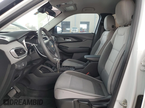 2021 Chevrolet TrailBlazer LS with VIN KL79MMS20MB087570, listed as a Copart auction lot 50818125 with 57,387 mi miles and Salvage Title. Bid and sale history available at carsss.com. Image 7.