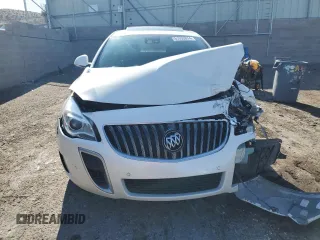2015 Buick Regal GS with VIN 2G4GT5GX9F9200018, listed as a Copart auction lot 61553874 with 114,221 mi miles and Salvage Title. Bid and sale history available at DreamBid. Image 5.