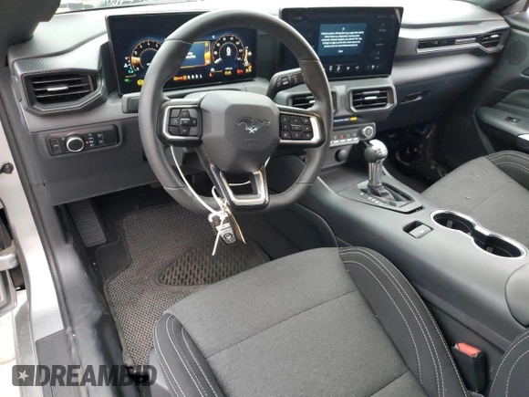 2024 Ford Mustang EcoBoost with VIN 1FA6P8TH9R5138602, listed as a Copart auction lot 56148965 with 4,919 mi miles and Salvage title. Bid and sale history available at DreamBid. Image 8.