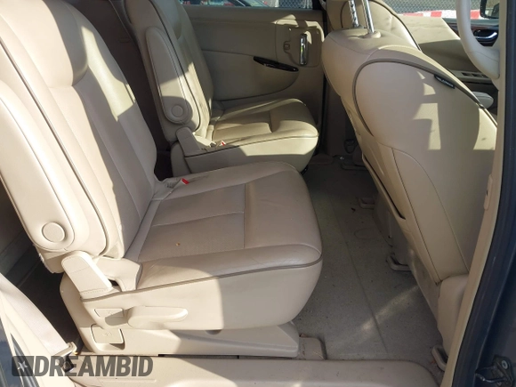 2013 Nissan Quest LE with VIN JN8AE2KP2D9066986, listed as a IAAI auction lot 41022861 with 122,869 mi miles. Bid and sale history available at carsss.com. Image 8.