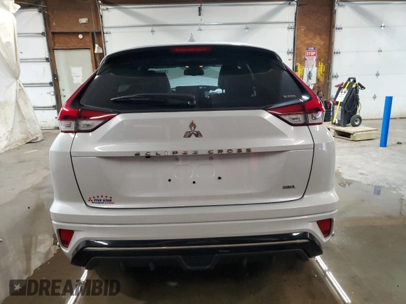2023 Mitsubishi Eclipse Cross SE с VIN JA4ATWAA2PZ051215, выставлен на аукционе Copart как лот 61580235 с пробегом 21 977 миль миль и Списание • Salvage title. История ставок и продаж доступна на DreamBid. Изображение 6.