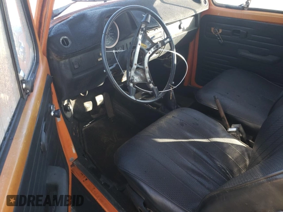 1973 Volkswagen Beetle with VIN 1332919096, listed as a Copart auction lot 81315254 with 53,111 mi miles and Salvage Title. Bid and sale history available at DreamBid. Image 8.