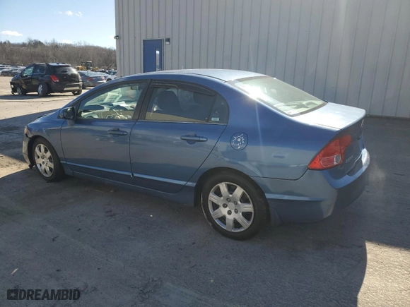 2006 Honda Civic Sdn LX with VIN 1HGFA16536L153514, listed as a Copart auction lot 48292765 with 201,246 mi miles and Salvage Title. Bid and sale history available at carsss.com. Image 2.