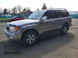 2002 Toyota Land Cruiser z VIN JTEHT05J522027452, wystawiony jako Copart lot #51141595 z przebiegiem 278 465 mil mil oraz Szkoda całkowita • Salvage title. Historia ofert i sprzedaży dostępna na DreamBid. Obrazek 1.