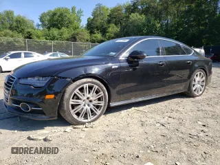 2017 Audi A7 Prestige with VIN WAU22AFC9HN028255, listed as a Copart auction lot 61377564 with 82,312 mi miles and Salvage Title. Bid and sale history available at carsss.com. Image 1.