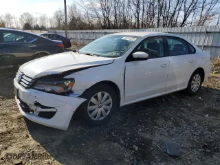 2013 Volkswagen Passat S with VIN 1VWAP7A33DC032489, listed as a Copart auction lot 50397525 with 118,665 mi miles and Salvage Title. Bid and sale history available at carsss.com. Image 1.