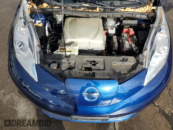 2016 Nissan LEAF SL with VIN 1N4BZ0CP8GC313075, listed as a Copart auction lot 86645824 with 38,002 mi miles and Salvage Title. Bid and sale history available at carsss.com. Image 11.