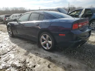 2014 Dodge Charger RT Plus with VIN 2C3CDXCT1EH256560, listed as a Copart auction lot 42019805 with 133,745 mi miles and Salvage Title. Bid and sale history available at carsss.com. Image 2.