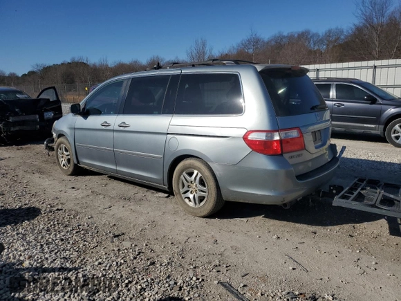 2006 Honda Odyssey EX-L with VIN 5FNRL38686B093840, listed as a Copart auction lot 48585255 with 210,384 mi miles and Salvage Title. Bid and sale history available at carsss.com. Image 2.