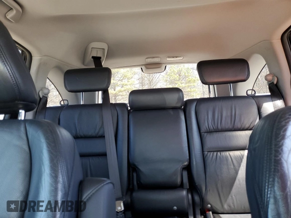2007 Honda CR-V EX-L with VIN JHLRE48757C008463, listed as a Copart auction lot 53600195 with 128,197 mi miles and Salvage Title. Bid and sale history available at carsss.com. Image 10.