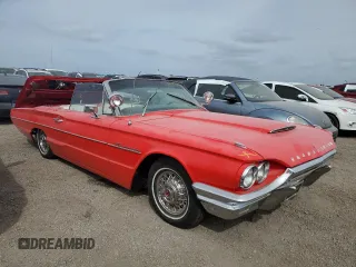 1964 Ford Thunderbird with VIN 4AY85Z103227, listed as a Copart auction lot 74697154 with 87,726 mi miles and Salvage Title. Bid and sale history available at DreamBid. Image 4.