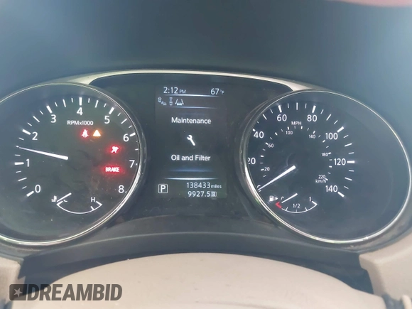 2015 Nissan Rogue S with VIN 5N1AT2MT0FC806919, listed as a IAAI auction lot 42079195 with 138,433 mi miles. Bid and sale history available at carsss.com. Image 7.