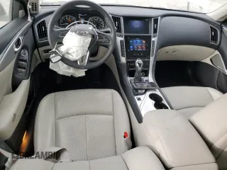2023 Infiniti Q50 Luxe with VIN JN1EV7BP7PM512581, listed as a Copart auction lot 47835075 with 22,864 mi miles and Salvage Title. Bid and sale history available at DreamBid. Image 8.